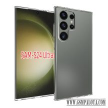 Samsung Galaxy S24 Ultra szilikon tok,Átlátszó