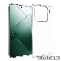 Xiaomi 15 5G vékony szilikon hátlap, Átlátszó
