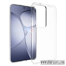 Xiaomi Redmi 15 vékony szilikon hátlap, Átlátszó