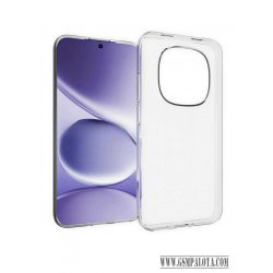   Xiaomi Redmi Note 15 Pro 5G vékony szilikon hátlap,Átlátszó