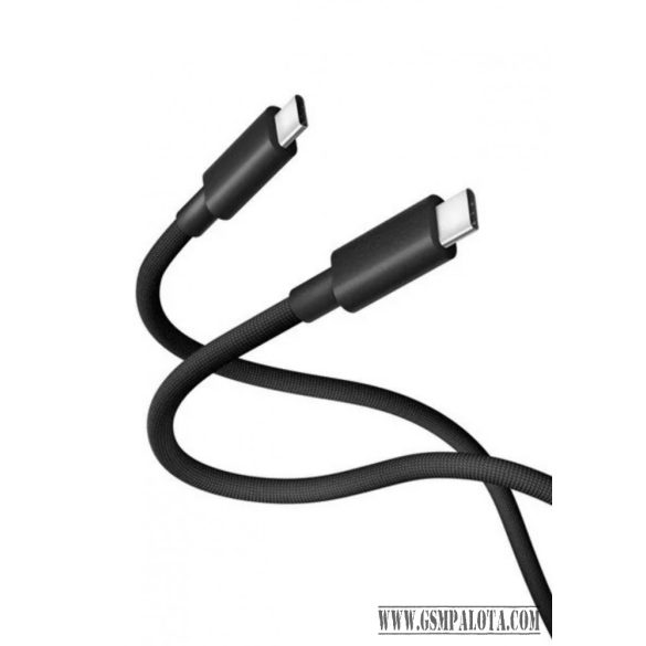 Xiaomi USB 4.0 Type C fonott kábel, fekete 1m BHR087BGL
