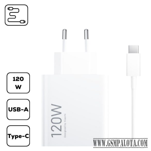Xiaomi 120W Hyper gyors kombó töltő (Type-A) BHR9462