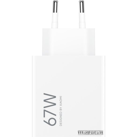 Xiaomi 67W hálózati gyorstöltő, USB-A, fehér BHR07SKEU