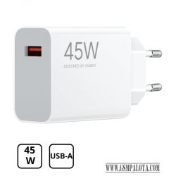 Xiaomi 45W hálózati gyorstöltő, USB-A, fehér BHR07SLEU