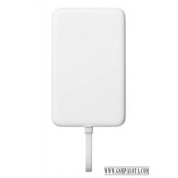   Xiaomi Magnetic Power Bank 10000mAh beépített Usb-C kábel, fehér