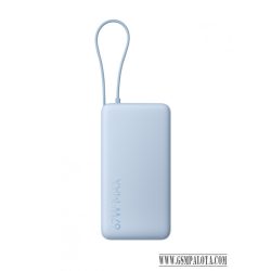   Xiaomi Power Bank 20000mAh beépített usb-c kábel világos kék BHR