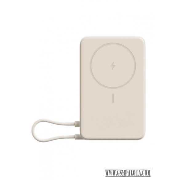 Xiaomi Magnetic Power Bank 10000 mAh beépített kábel és kitámasz