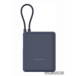 Xiaomi Power Bank 10000mAh 33W usb-c kábel kék BHR9334