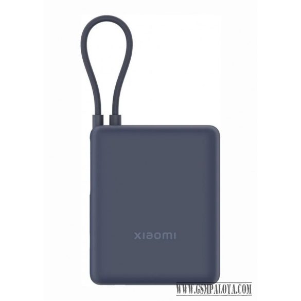 Xiaomi Power Bank 10000mAh 33W usb-c kábel kék BHR9334