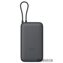   Xiaomi Power Bank 20000mAh beépített usb-c kábel sötét szürke BH