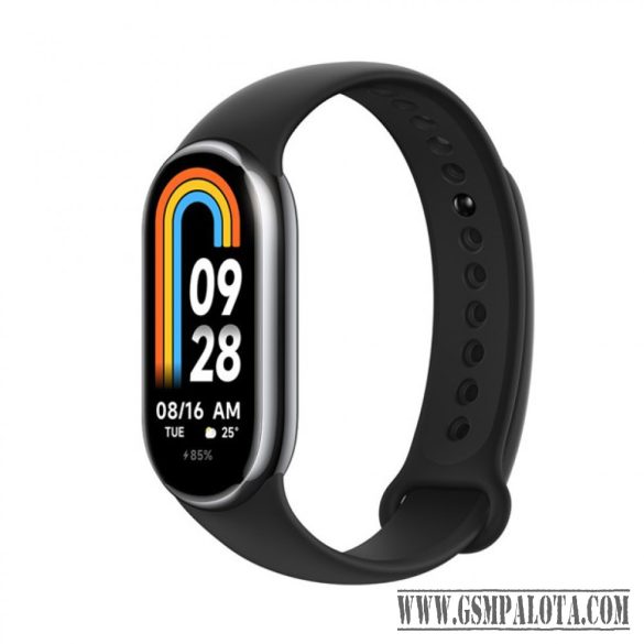 Xiaomi Smart Band 8 aktivitásmérő, grafit fekete  BHR7165GL