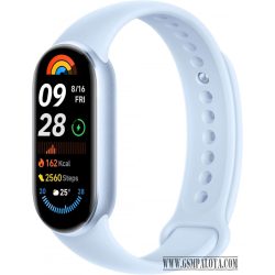 Xiaomi Smart Band 9 aktivitásmérő, kék BHR8346GL