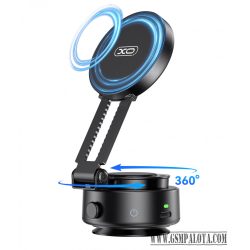 XO 168 mágneses tartó 360° elforgatható, fekete
