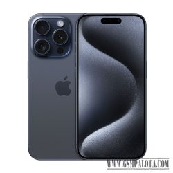 Apple iPhone 15 Pro 256GB - Kék titán