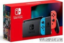 Nintendo Switch Konzol Neon Piros / Kék