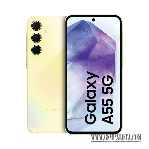 Samsung Galaxy A55 A556 5G Dual Sim 8GB RAM 128GB - Sárga