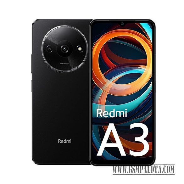 Xiaomi Redmi A3 4G Dual Sim 3GB RAM 64GB - Fekete